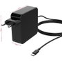 AC ADAPTER NOTEBOOK TYPE-C 65W AUT. LEOTEC